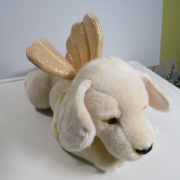 Christmas ULTA Russ Labrador Retriever Dog Puppy with Angel Wings Plush - Picture 1 of 11